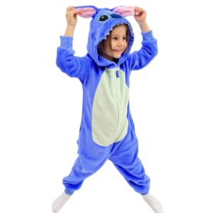 Pijama Macacão Stitch - 3 a 4 anos