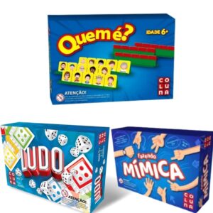 KIT 3 JOGOS